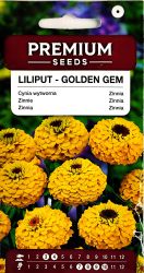 Zinnia Lilliput Golden Gem Seeds